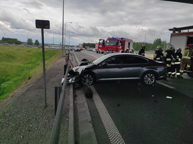 Wypadek na S8 (22.05). Nie żyje jeden z kierowców