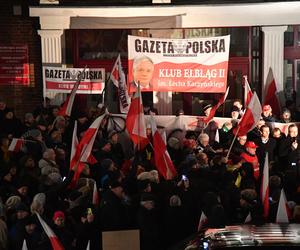 Politycy PiS protestowali w Gdańsku. Sprzeciwiali się polityce Donalda Tuska