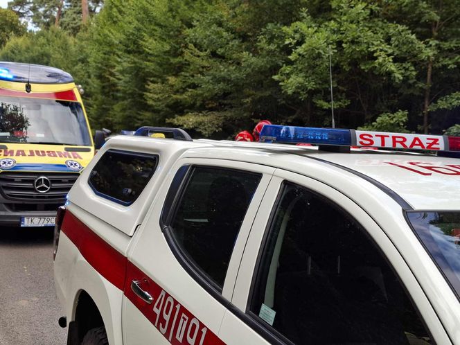 Wypadek na Zgodnej w Starachowicach