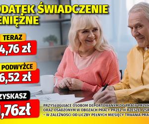 Dodatki emeryckie waloryzacja 11,9 proc.