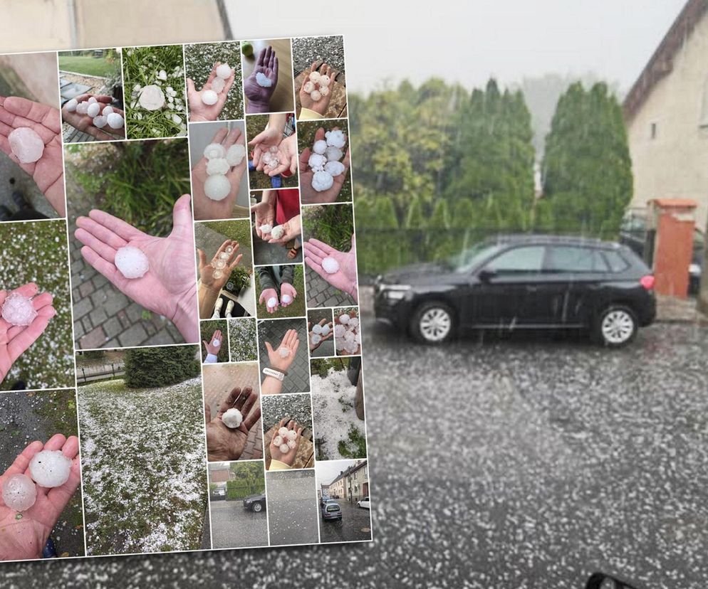 Ujazd. Ogromne gradobicie nawiedziło Opolskie. Gmina pokazała zdjęcie.