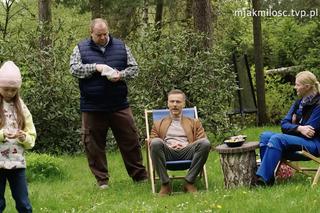 M jak miłość po wakacjach. Jagoda (Katarzyna Kołeczek), Tadeusz (Bartłomiej Nowosielski), Andrzej Budzyński (Krystian Wieczorek), Nadia (Mira Fareniuk)