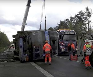 Wypadek autokaru w Niemczech