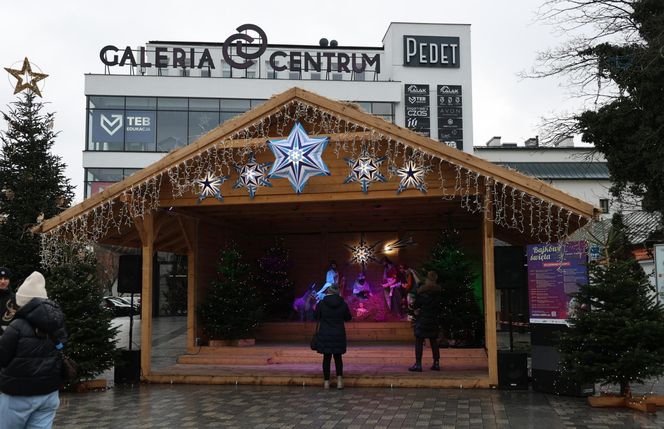 Tak wygląda szopka bożonarodzeniowa 2024 w centrum Lublina