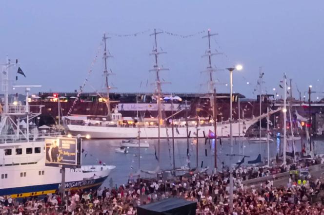 Nocne oblicze finału The Tall Ships Races 2024 w Szczecinie