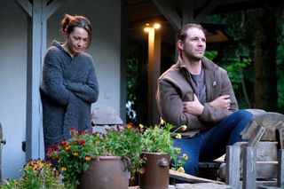 M jak miłość odc. 1815. Marcin (Mikołaj Roznerski), Martyna (Magdalena Turczeniewicz)