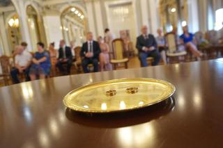 Prezydent Tarnowa udzielił ślubu. Anna i Mariusz powiedzieli sobie „tak” w Sali Lustrzanej