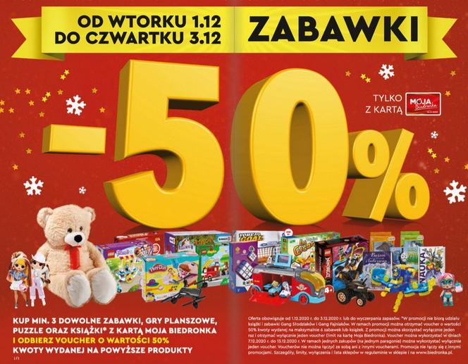 Biedronka - WIELKIE promocje od 30.11