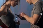 M jak miłość na planie. Martyna (Magdalena Turczeniewicz), Jakub (Krzysztof Kwiatkowski) 