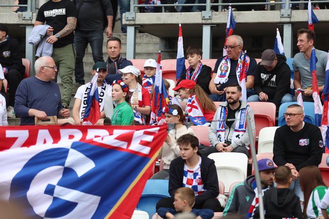 Górnik Zabrze - ŁKS Łódź - kibice na stadionie dopisali ZDJĘCIA