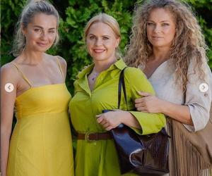 Przyjaciółki 22 sezon. Inga (Małgorzata Socha), Anka (Magdalena Stużyńska), Patrycja (Joanna Liszowska)