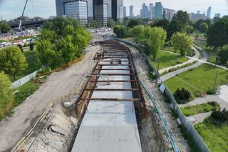 Budowa tramwaju do Dworca Zachodniego - zmiany w Al. Jerozolimskich
