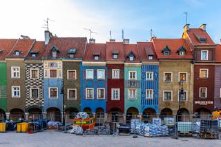 Efekty remontu Starego Rynku w Poznaniu