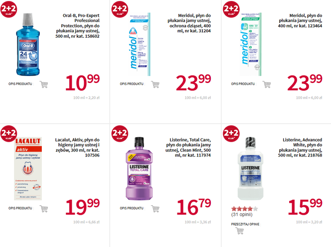 Zobacz najlepsze oferty w ramach promocji w Rossmannie