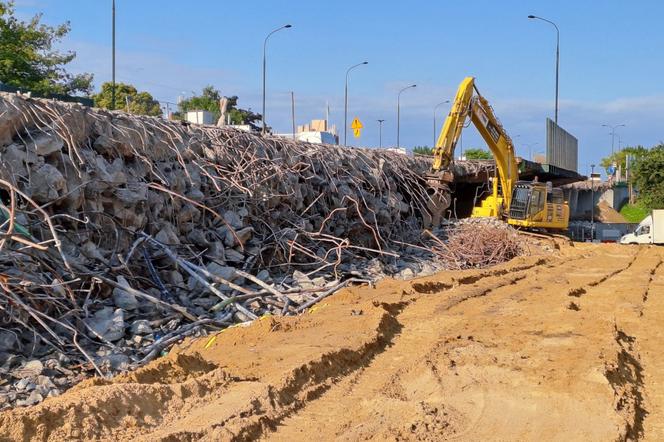 Trwa modernizacja wiaduktów Trasy Łazienkowskiej