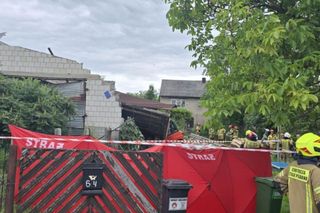 Tragedia w powiecie myszkowskim. Doszło do zawalenia się budynku. Nie żyją dwie osoby
