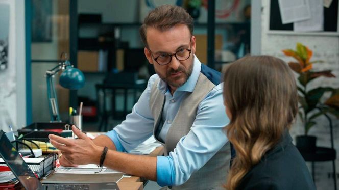 Barwy szczęścia odc. 3118. Ewa (Gabriela Ziembicka), Radomir Branicki (Łukasz Wójcik)