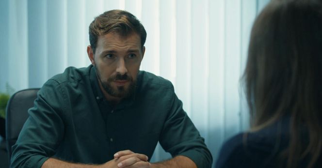 	Barwy szczęścia odc. 3123. Marcin Kodur (Oskar Stoczyński), Madzia (Natalia Sierzputowska)