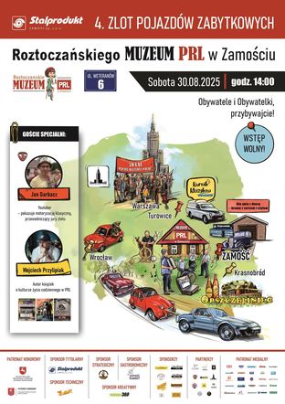4. Zlot Pojazdów Zabytkowych Roztoczańskiego Muzeum PRL