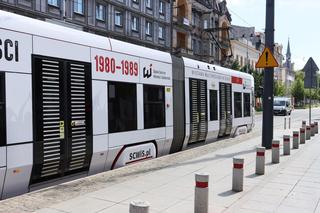 Bana wolności wyruszyła w trasę. Specjalny tramwaj wozi pasażerów po metropolii GZM