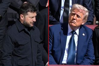 Trump i Zełenski złamali zasady na pogrzebie Franciszka?! Wyróżnili się z tłumu