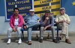 Ranczo 9 sezon. Pietrek (Piotr Pręgowski), Hadziuk (Bogdan Kalus), Solejuk (Sylwester Maciejewski), Stach Japycz (Franciszek Pieczka) 
