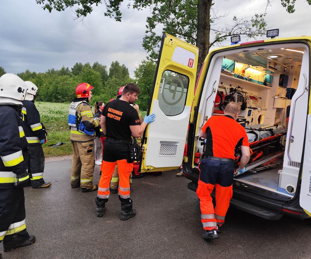 Wjechał w grupe nastolatków na rowerach. Prokuratorskie zarzuty