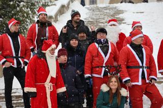 Śnieżyca niestraszna MotoMikołajom z Lublina!