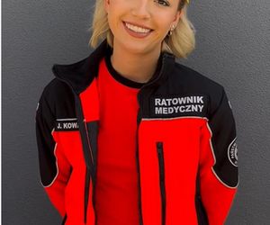 Na sygnale na planie. Britney (Paulina Zwierz)