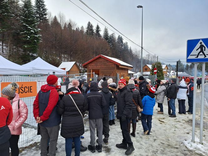 Polscy kibice tłumnie odwiedzili Wisłę 