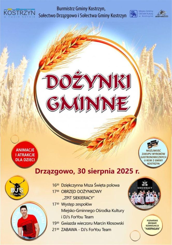 Dożynki w powiecie poznańskim 2025