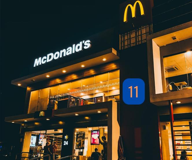 11. McDonald's