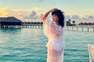 Natalia Kukulska srebrne gody na Malediwach