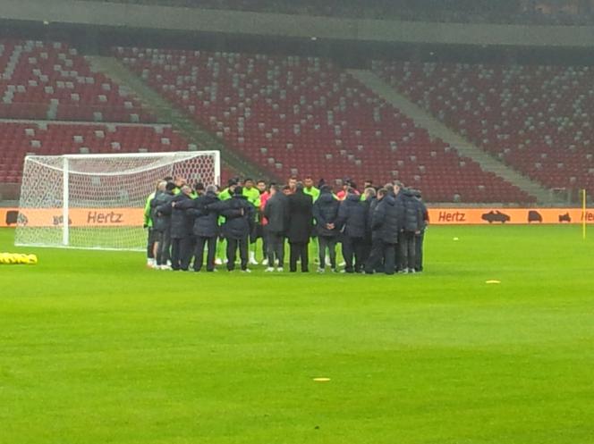 Polska - Portugalia. Trening Portugalczków na Narodowym