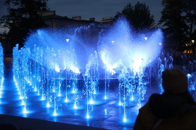 Nowy pokaz na fontannie multimedialnej na pl. Litewskim w Lublinie – „Legenda”
