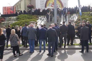 Pogrzeb Mirona Sycza. Tłumy pożegnały wicemarszałka województwa warmińsko-mazurskiego [ZDJĘCIA]