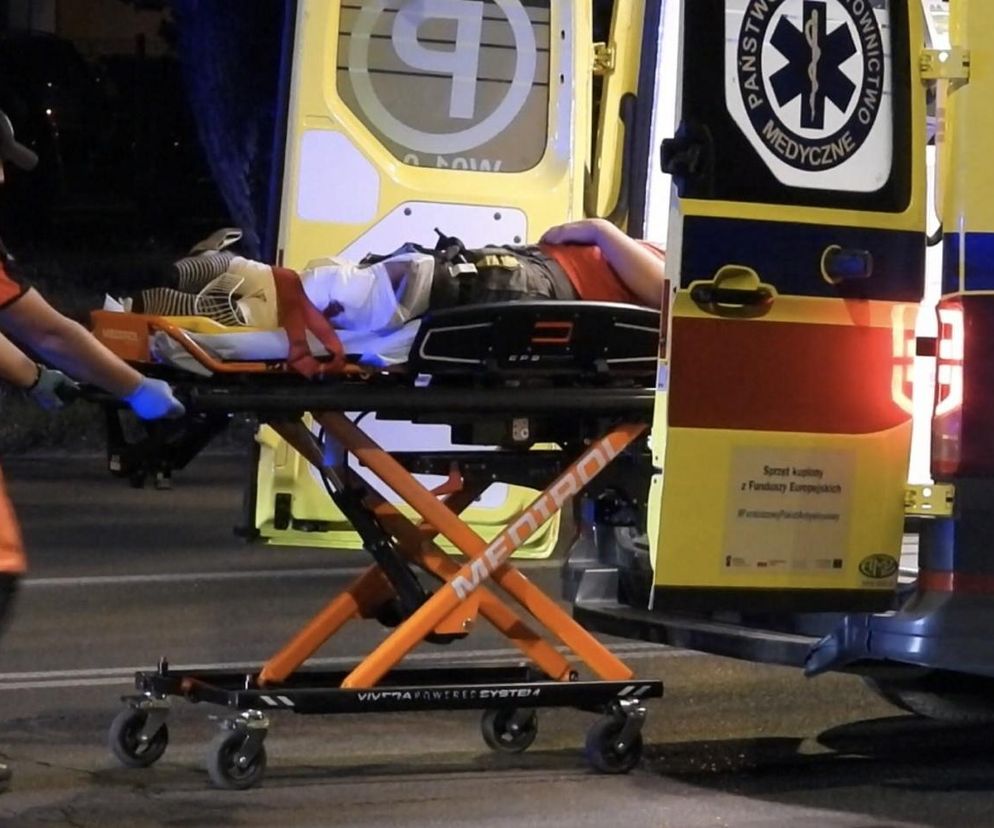 Dramat na Bemowie. Busem wjechał w motocyklistę i uciekł