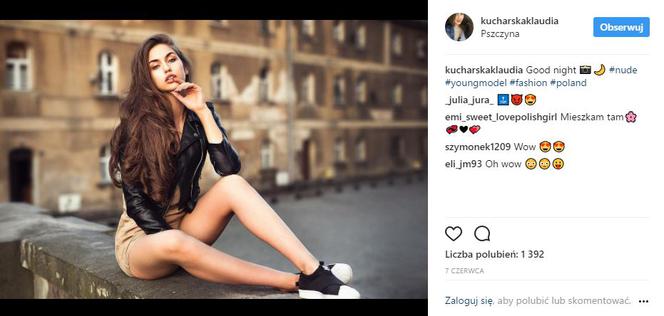 Klaudia Kucharska mieszka w Beskidach