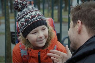 M jak miłość, odcinek 1853: Marcin (Mikołaj Roznerski), Szymek (Staś Szczypiński)