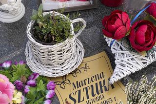 Marzena Kipiel-Sztuka: Tak wygląda jej grób 