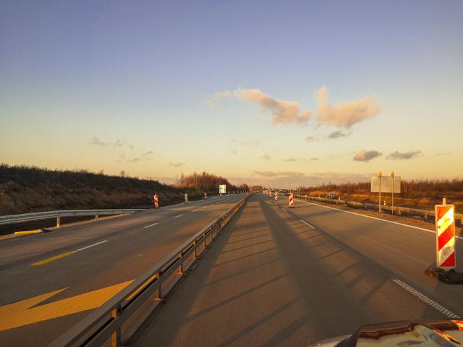 Cztery pasy ruchu do dyspozycji kierowców na budowym odcinku autostrady A1