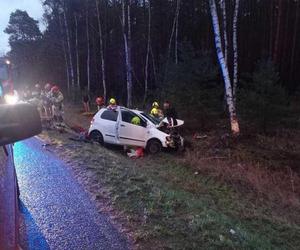 Makabryczny wypadek w Brodach! Cztery osoby walczą o życie [ZDJĘCIA].