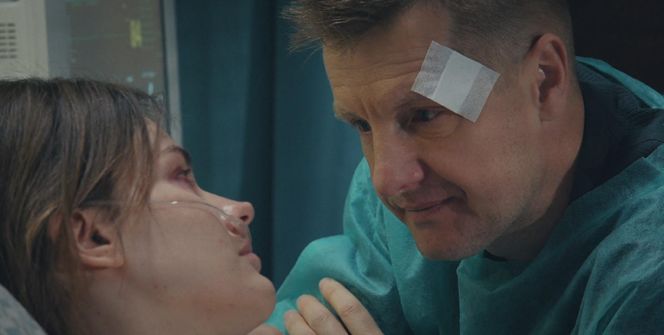 M jak miłość odc. 1876. Franka (Dominika Kachlik), Paweł (Rafał Mroczek)