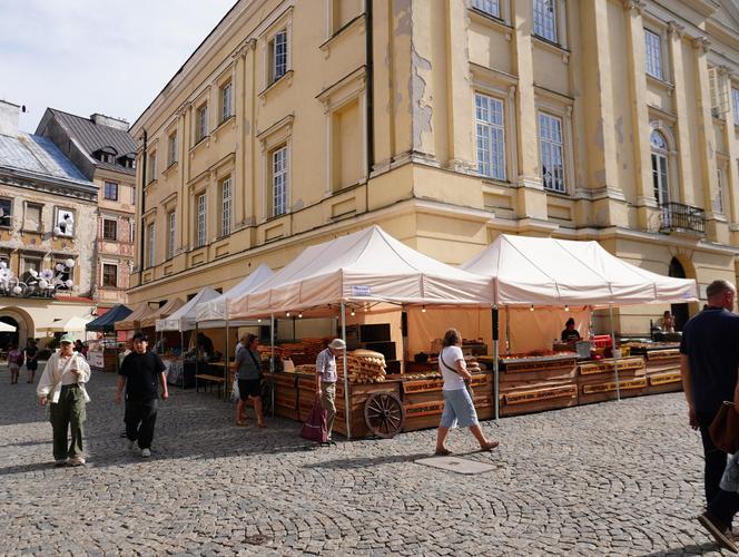 Na Starym Mieście w Lublinie trwa Jarmark Inspiracji w ramach Europejskiego Festiwalu Smaku