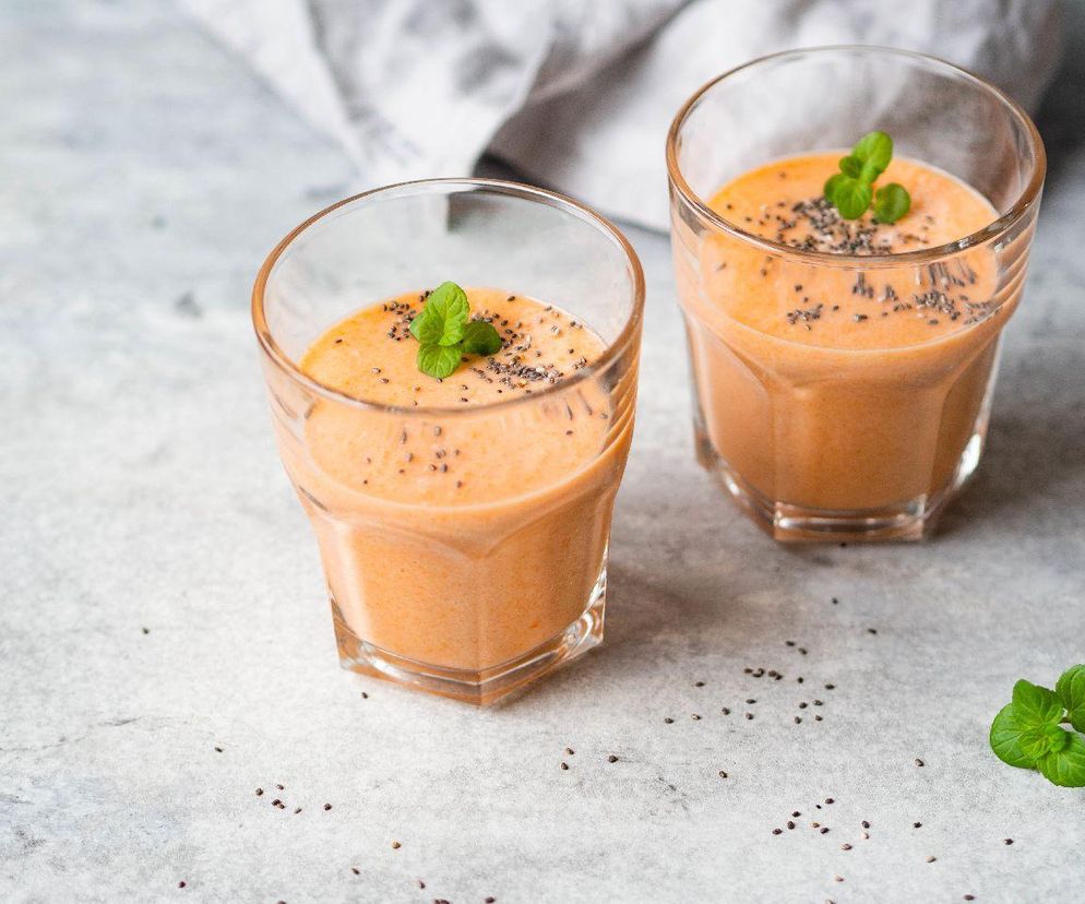 smoothie z moreli i chia