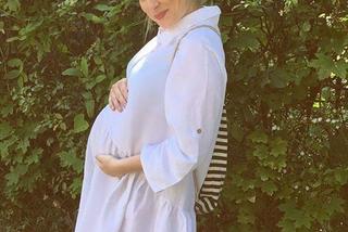 Joanna Jarmołowicz (Katia z M jak miłość) w ciąży