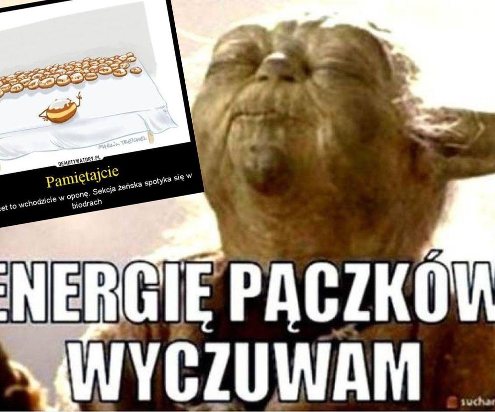 Memy na tłusty czwartek 2025. Spal kalorie śmiejąc się!