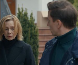 Barwy szczęścia, odcinek 3184. Wanda (Maja Barełkowska), Tomasz (Jakub Sokołowski)