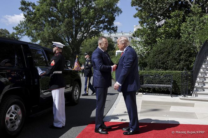 Spotkanie Donalda Trumpa z Karolem Nawrockim