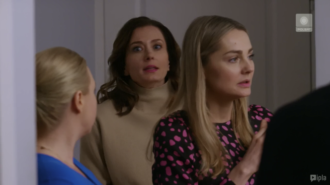 Przyjaciółki, odc. 182: Anka (Magdalena Stużyńska), Inga (Małgorzata Socha), Zuza (Anita Sokołowska), Maks (Mateusz Janicki)